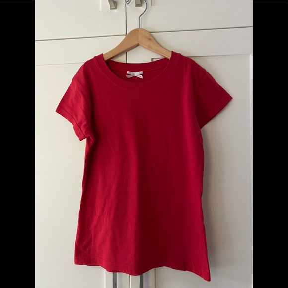 Melissa girl’s red T, not worn. S 10-12 - Picture 2 of 5